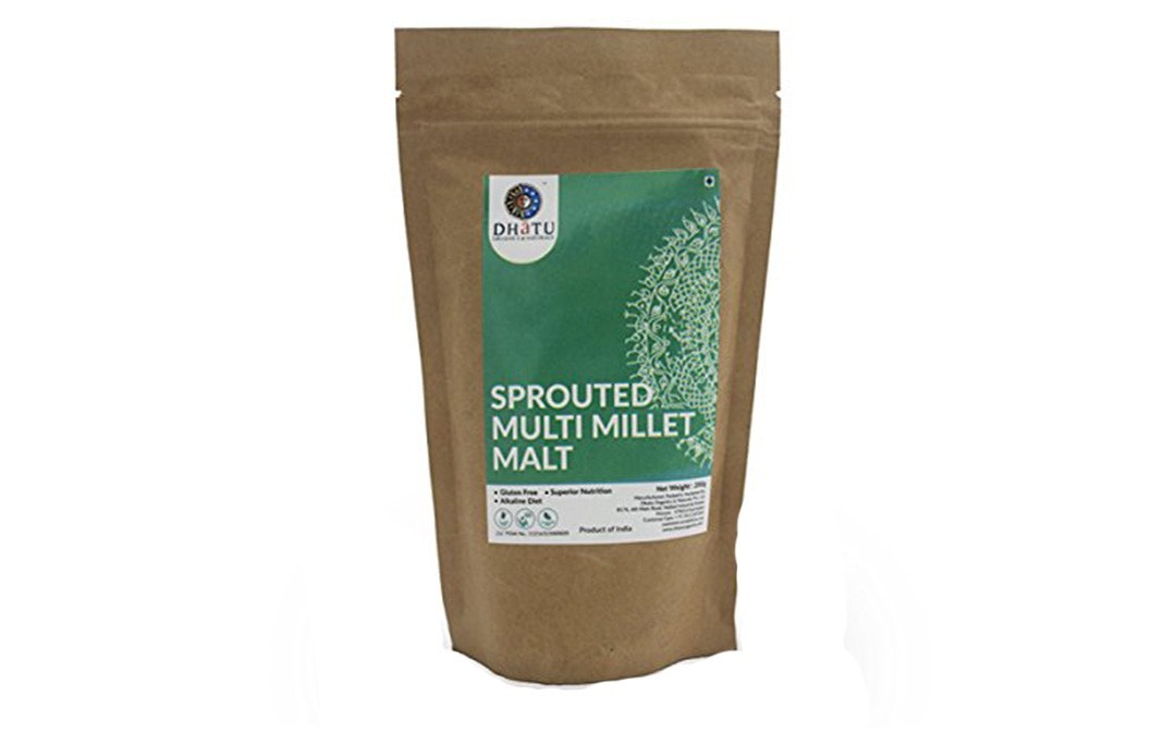 Dhatu Sprouted Multi Millet Malt   Pack  200 grams